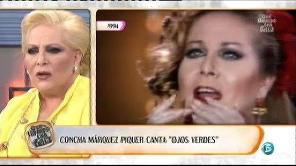 Concha Márquez Piquer canta 'Ojos verdes'