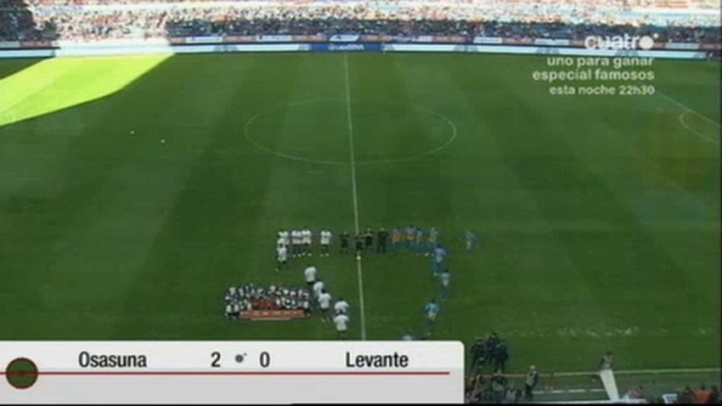 Osasuna 2- 0 Levante