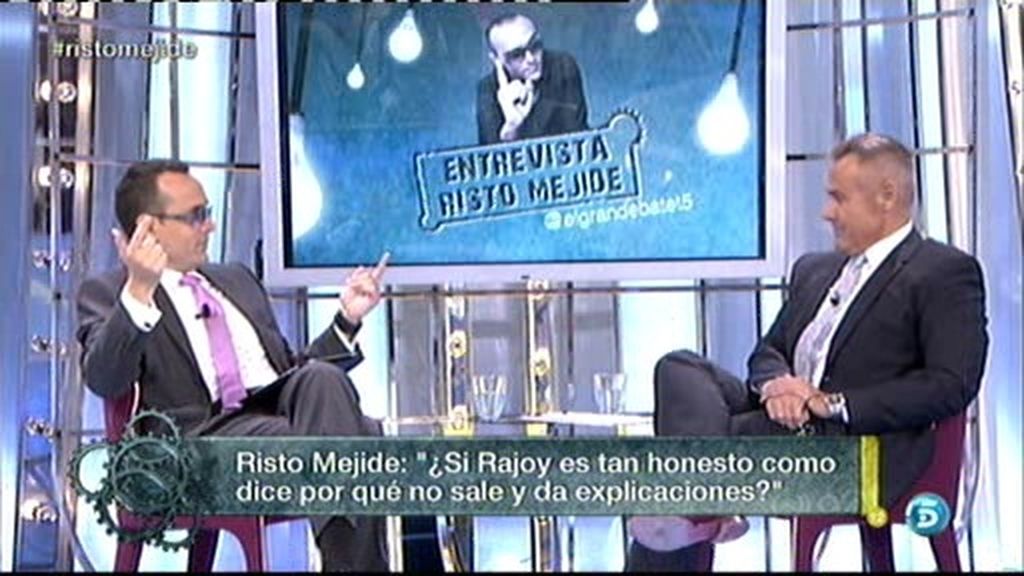 Risto Mejide: "Bárcenas 2 – Rajoy 0"