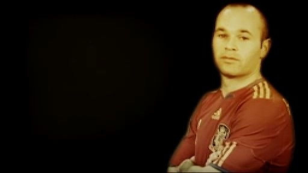 Iniesta, el espectáculo de La Roja