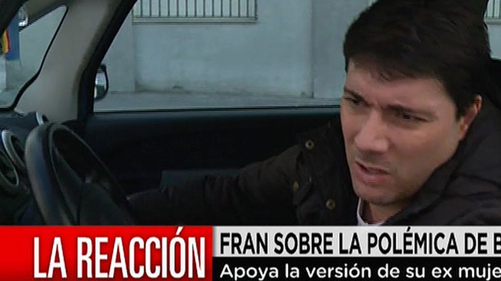 Fran Álvarez: "No dormí en casa de Belén, fui a recoger unas cosas"