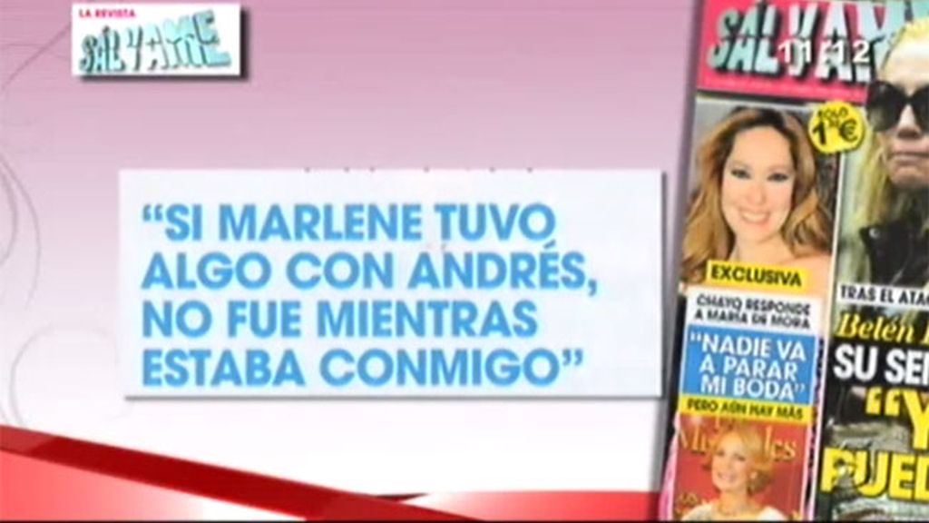 Chayo confía en Andrés