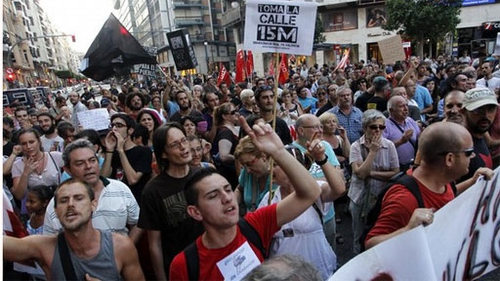 15M marcha de Génova a Ferraz