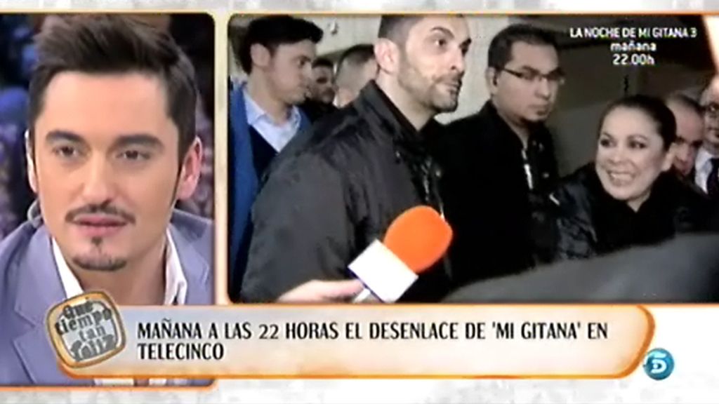 Torito se cuela en el concierto de Isabel Pantoja