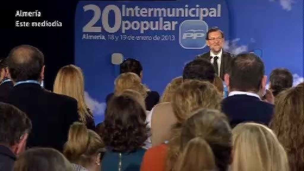Rajoy: "Si alguna vez tengo conocimiento de irregularidades en el PP, no me temblará la mano"