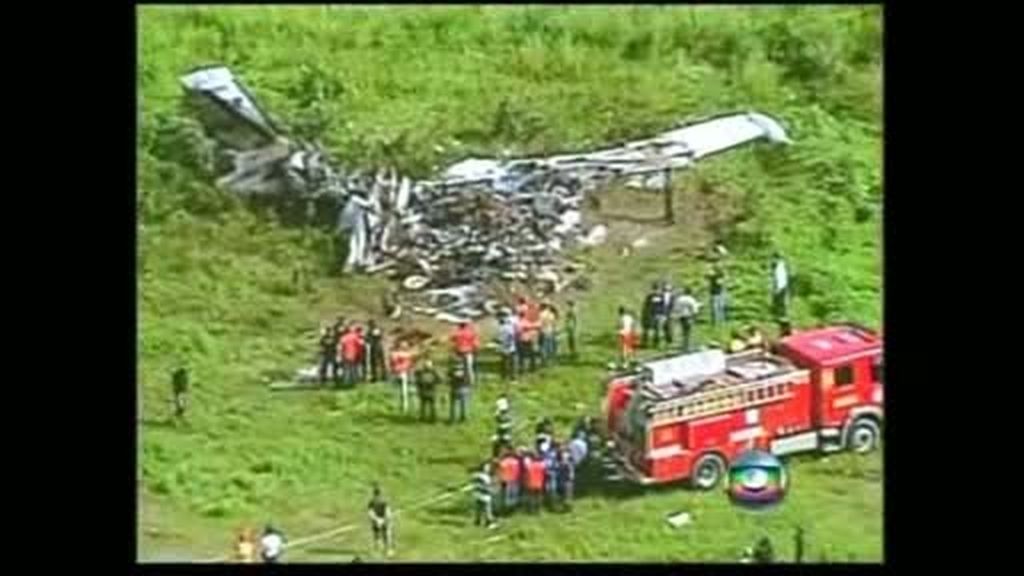 Accidente aéreo en Brasil