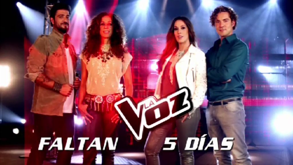 Cuenta atrás: faltan cinco días para el estreno de la segunda edición de 'La Voz'