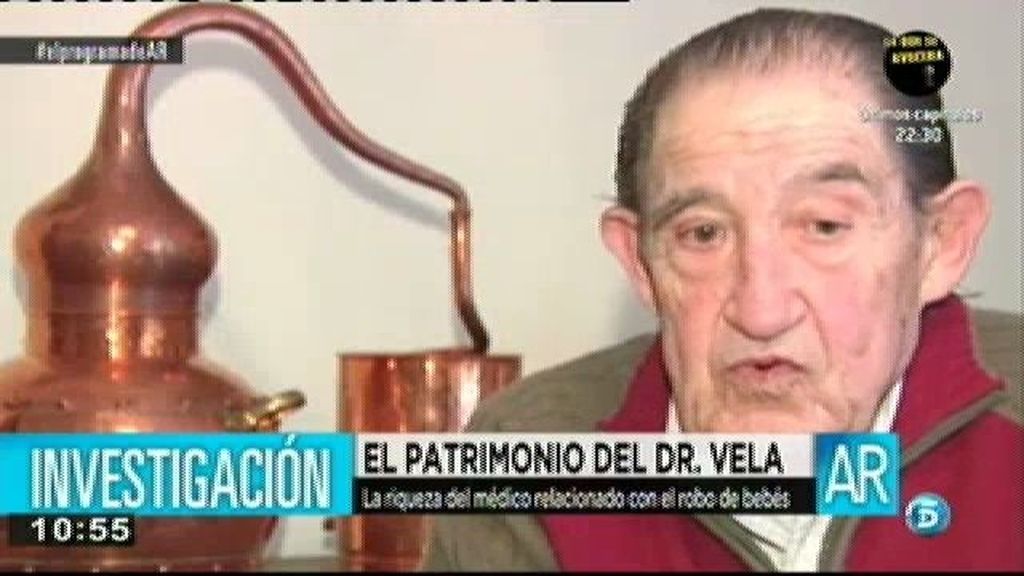 El patrimonio del Doctor Vela, investigado por el robo de bebés, se multiplicó entre los años 70 y 80