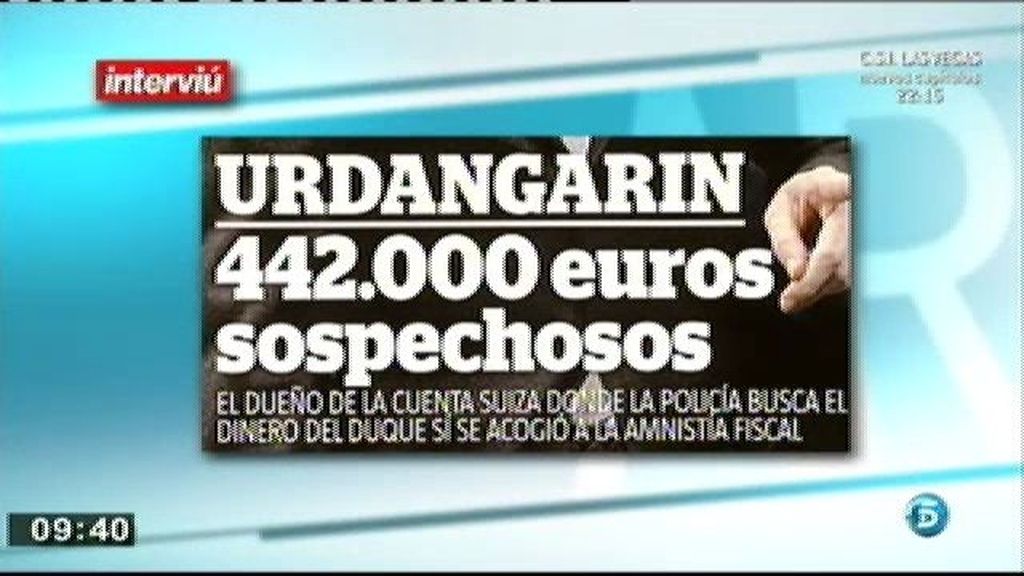 Urdangarin podría haberse beneficiado de la amnistía fiscal Urdangarin podría haberse beneficiado de la amnistía fiscal