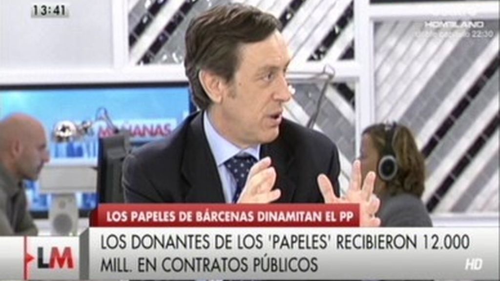 Rafael Hernando: “Las acusaciones de sobresueldos en B son falsas”