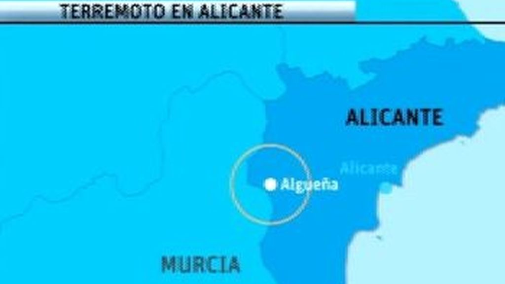 Se registra un terremoto de 3'8 grados en Alicante