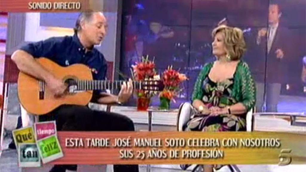 Soto canta a María Teresa