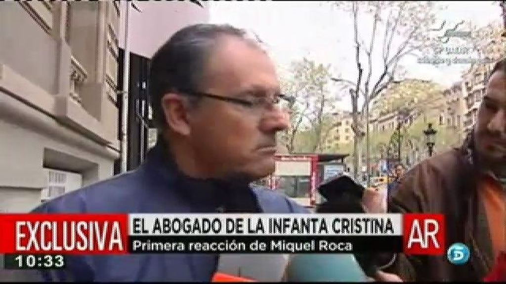 Mario Pascual Vives: "Pienso que es más adecuado que otro profesional defienda a la Infanta"