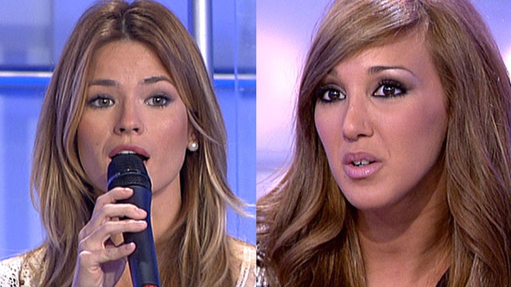 Virginia desconfía de la amistad de Laura y Tania