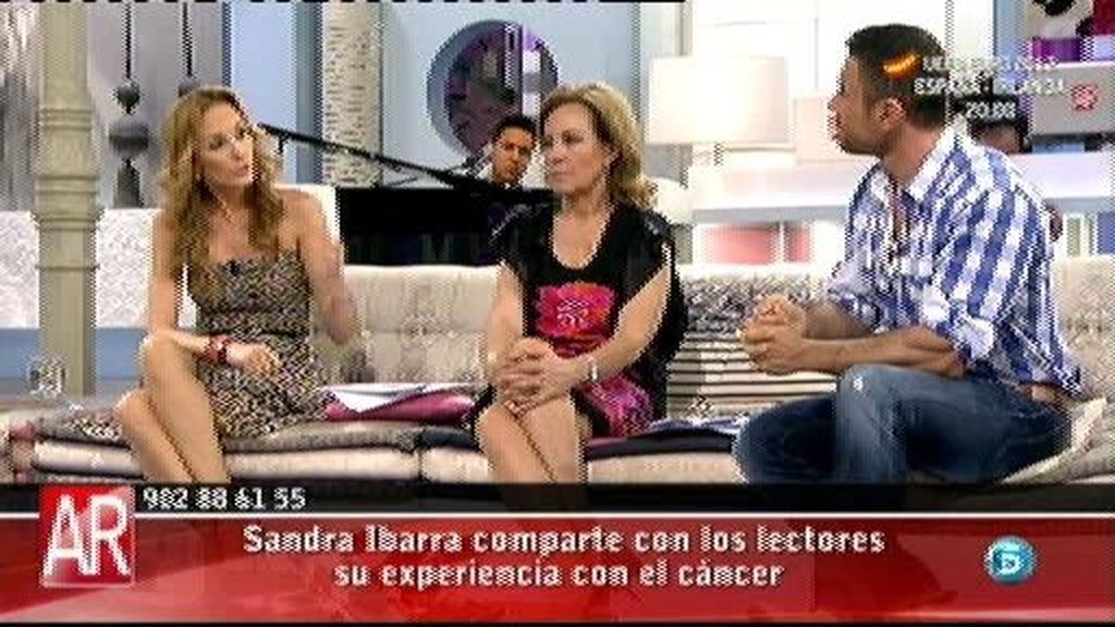 Sandra Ibarra: "Hay que vivir cada día como protagonista de tu vida no como enfermo de cáncer"