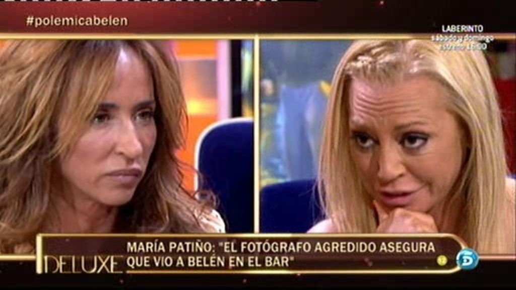 María Patiño: "El fotógrafo agredido asegura que vio a Belén en el bar"