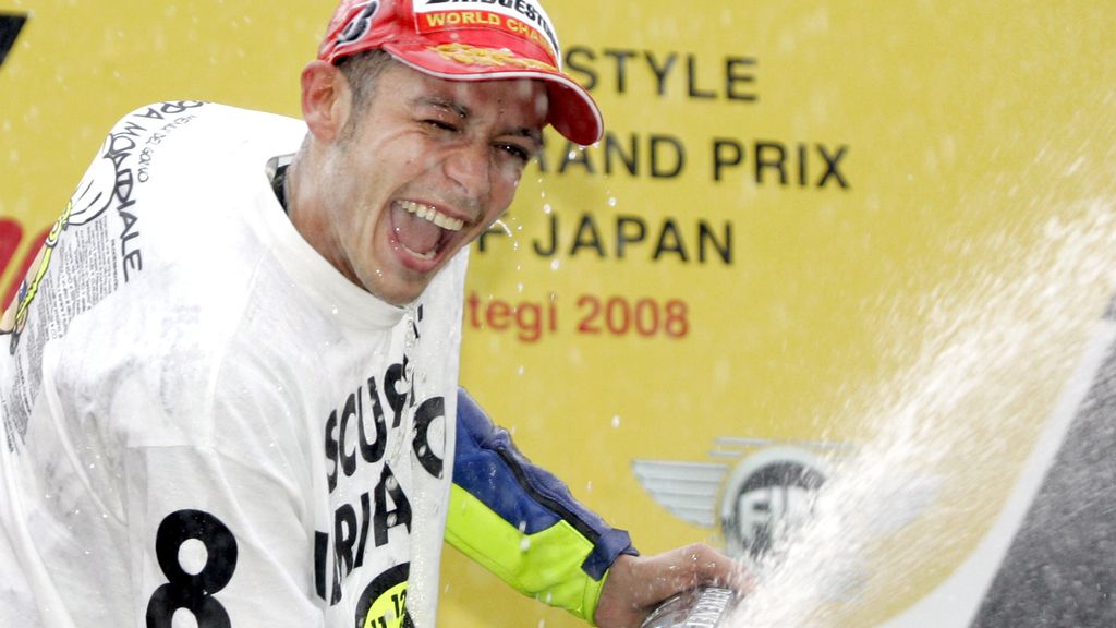 Valentino Rossi vuelve a sonreir