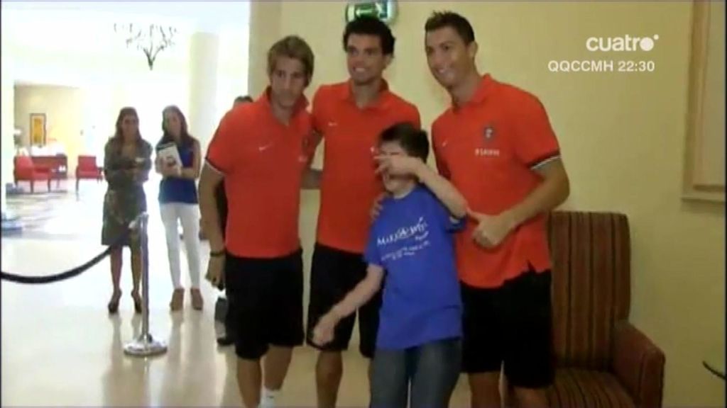 Ronaldo muestra su lado más humilde