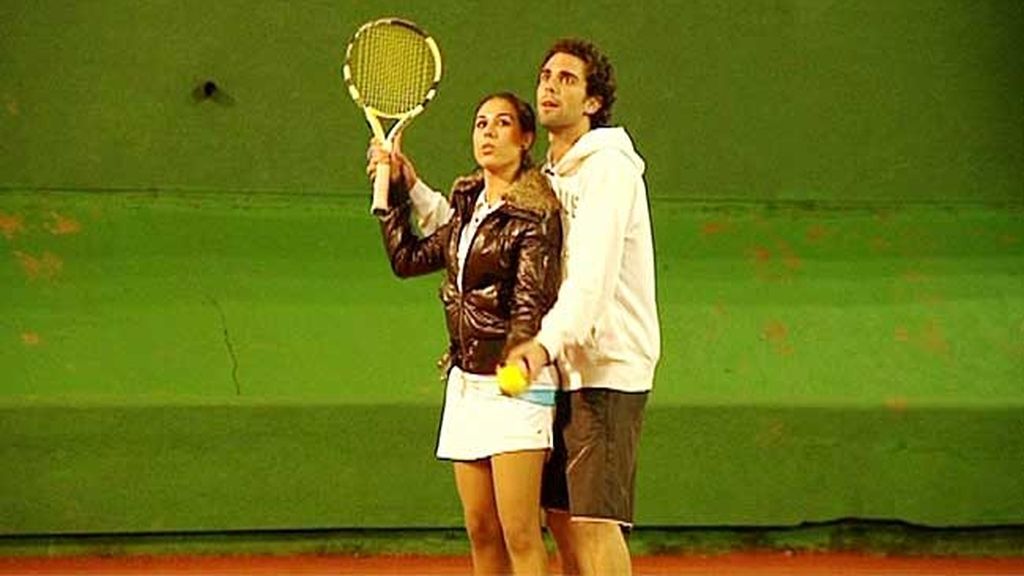 Partido de tenis entre tronista Partido de tenis entre tronista