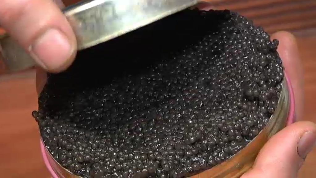 Caviar iraní en el mercado