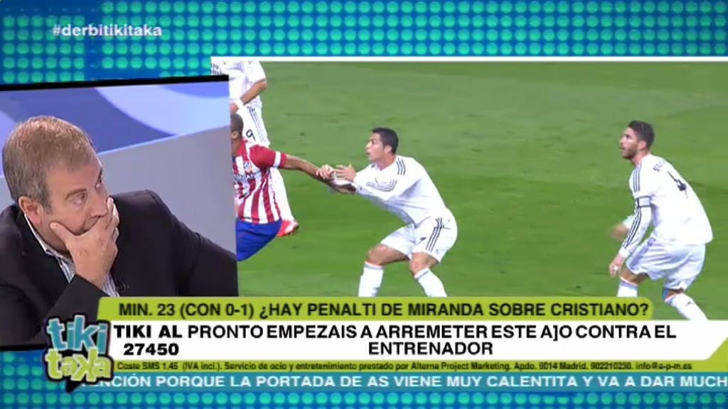 El agarrón a Cristiano: ¿Más penalti que el pitado por Muñiz Fernández al Elche?