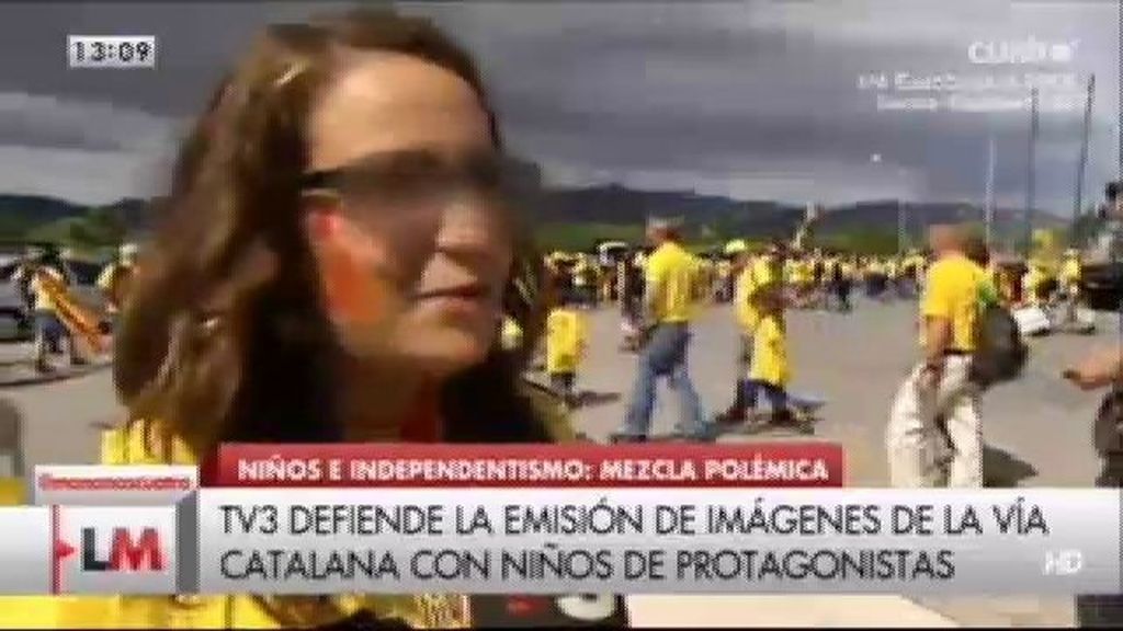 Niños e independentismo: una mezcla polémica