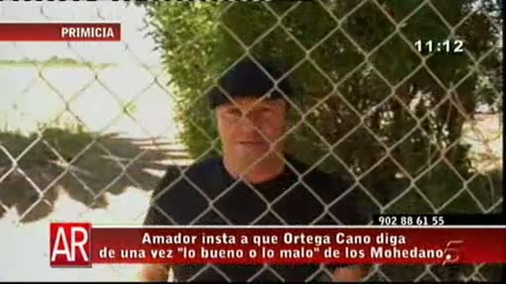 Amador Mohedano sobre Ortega