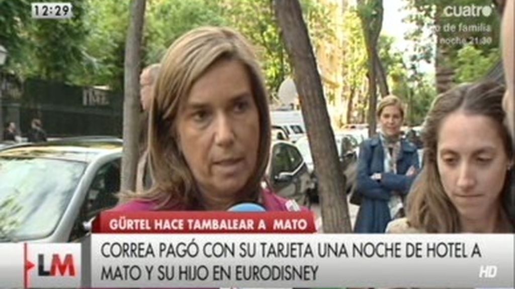 Gürtel pagó viajes de la familia de Ana Mato