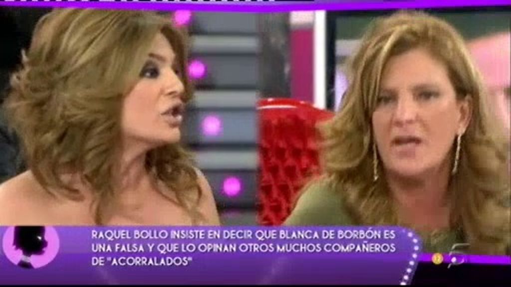 Enfrentamiento entre Raquel Bollo y Blanca de Borbón
