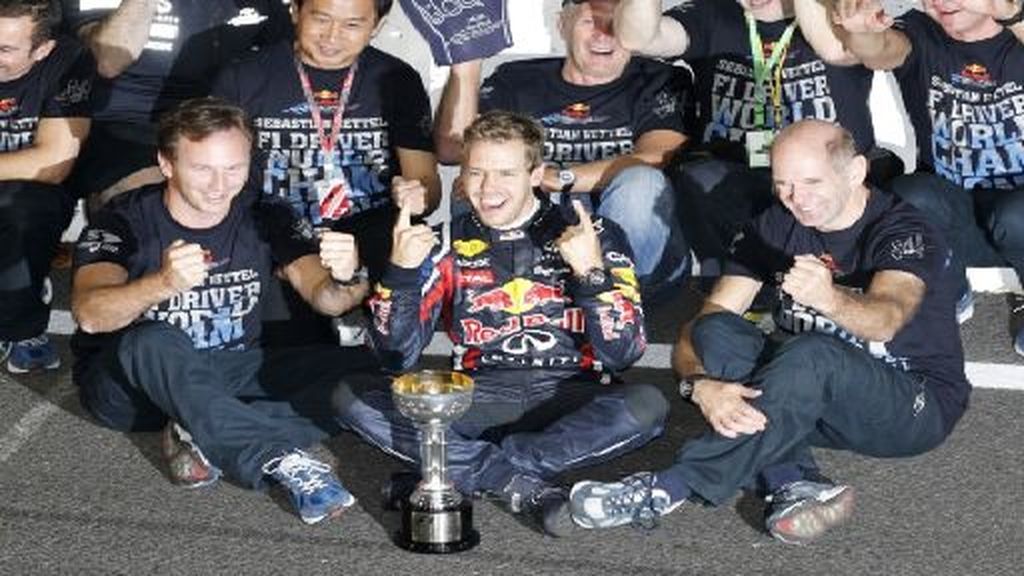 Vettel, bicampeón del mundo