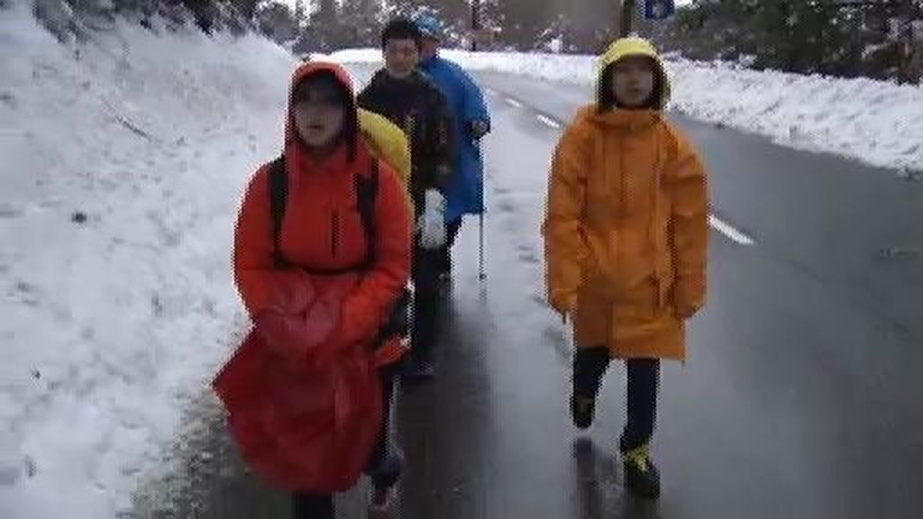 Cinco coreanos perdidos en el Camino de Santiago