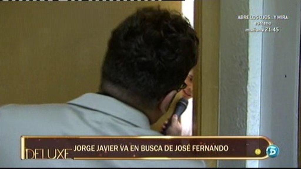 José Fernando no quiere hablar con Jorge J.