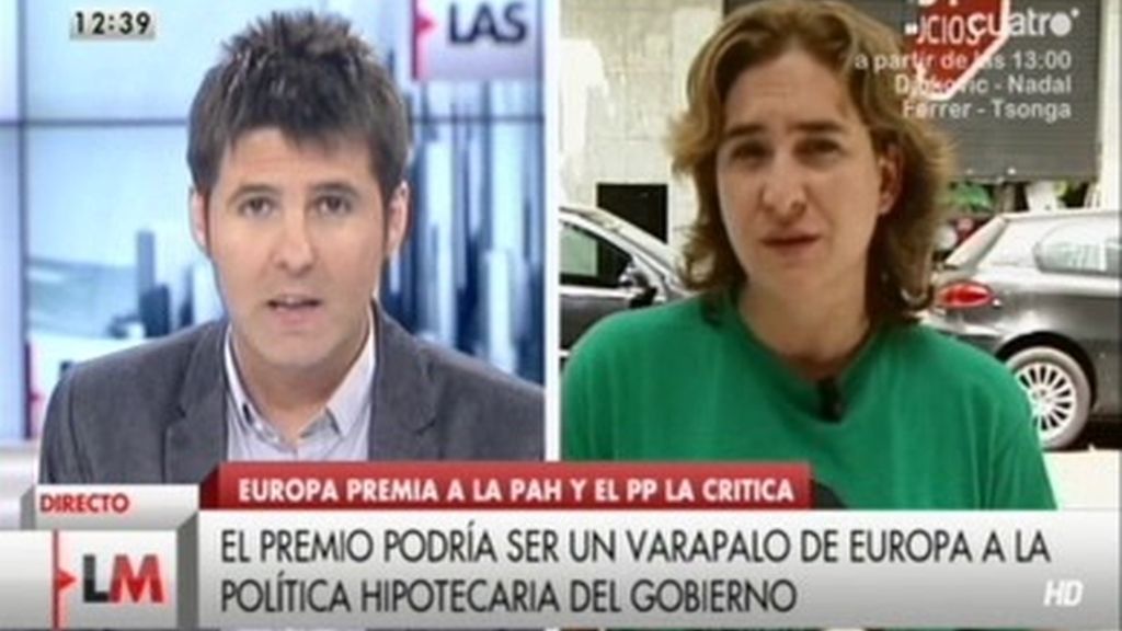 Ada Colau: “Las victorias que celebramos son los desahucios que paramos”