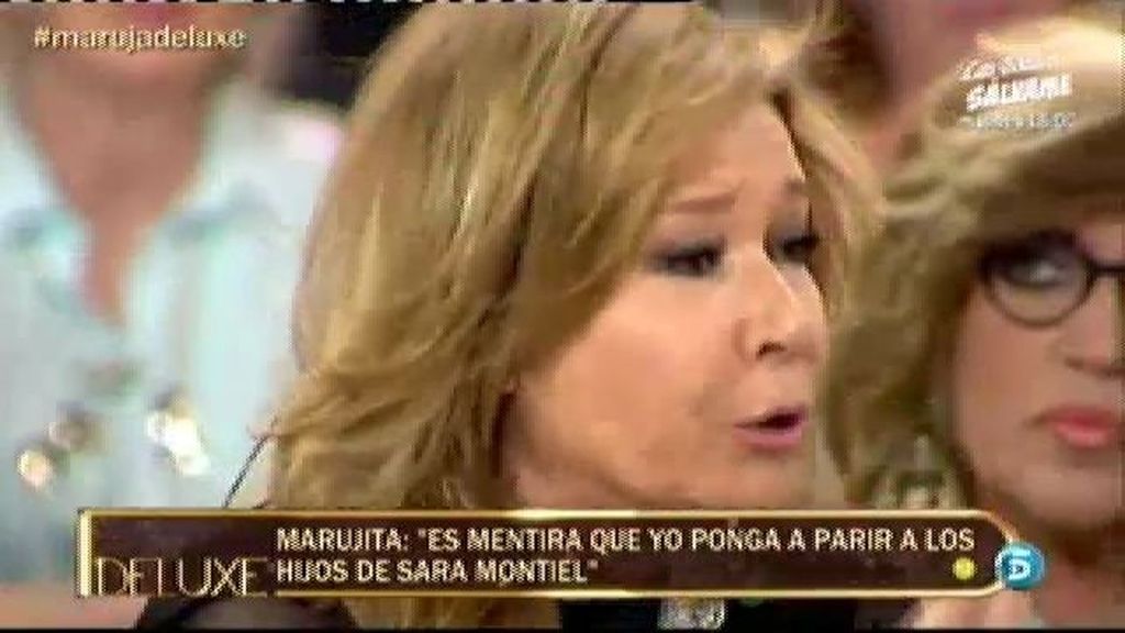 Mila asegura que en quince años no han visto a Marujita Díaz en casa de Sara Montiel