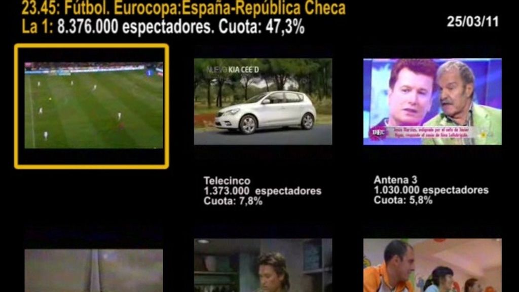 MINUTO DE ORO DEL 25/03/11