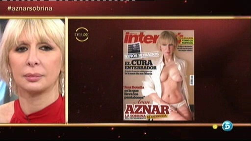 El polémico desnudo de la sobrina de Aznar