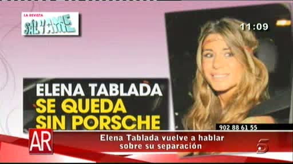 Elena Tablada se queda sin coche