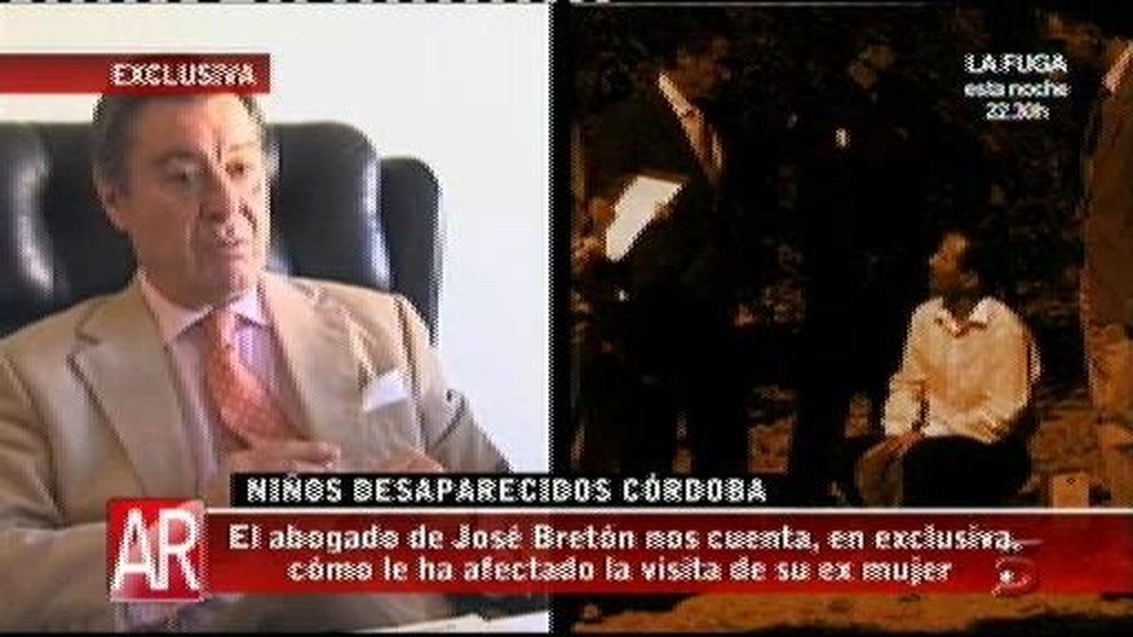 El abogado de Bretón: "Está muy afectado por la visita de Ruth, ya que sigue enamorado"