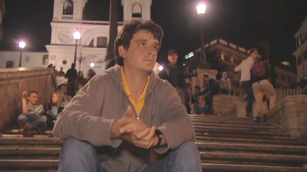 Corina 'planta' a Guille en la Plaza de España