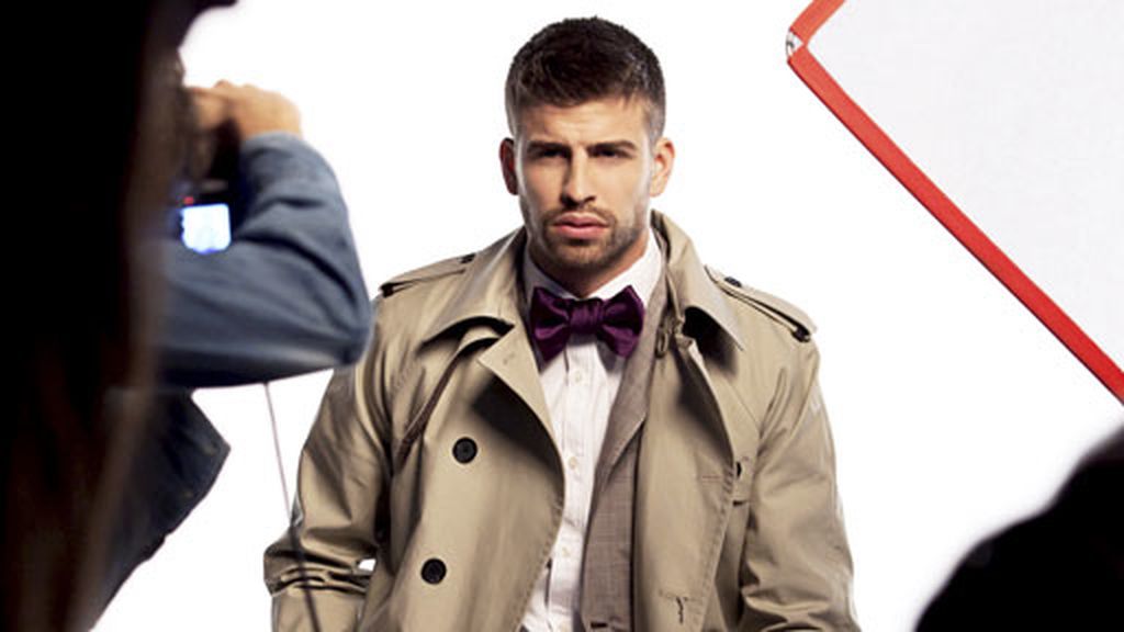 Así posa Piqué para Mango