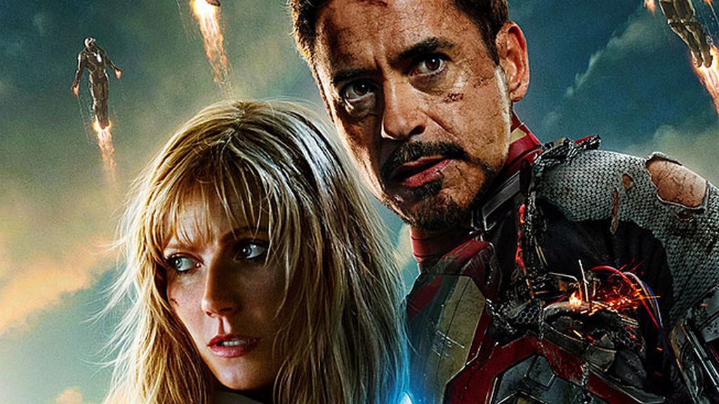 'Iron Man 3', con Robert Downey Jr. y Gwyneth Paltrow
