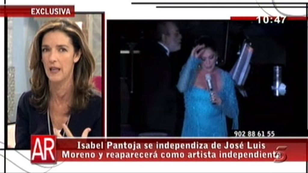 Isabel Pantoja se independiza