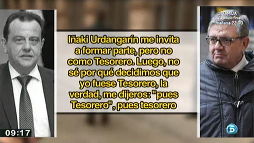 García Revenga asegura que nunca preguntó cuales eran sus funciones y que nunca hizo nada