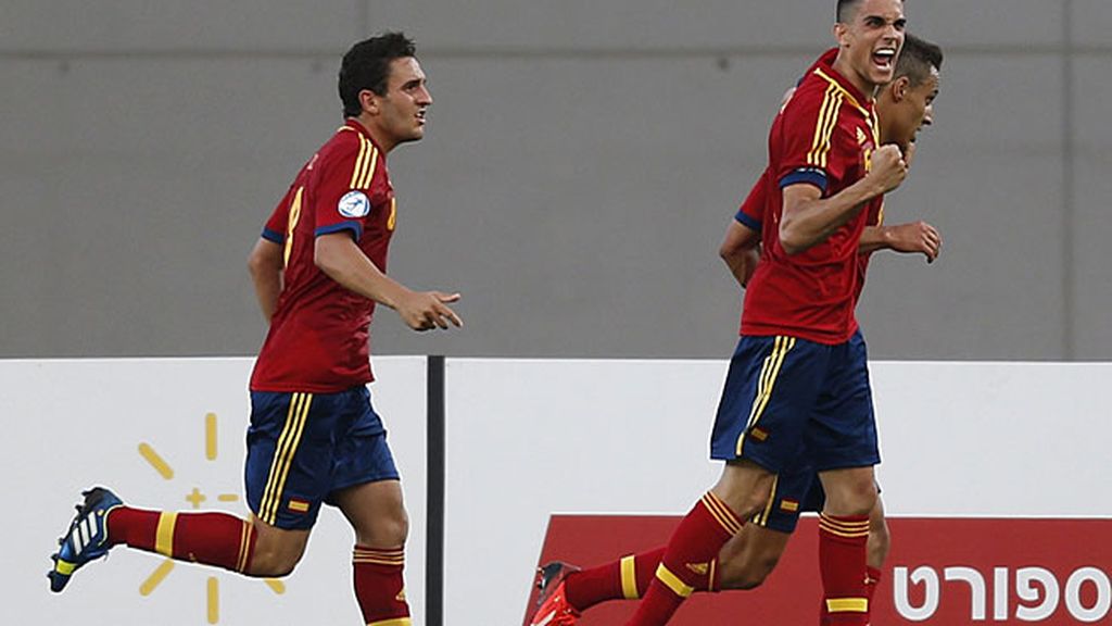 Gol: España 1-0 Noruega (min.46)