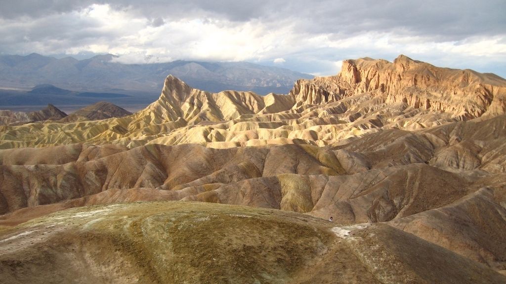 Espectáculares vista en Zabriskie Point