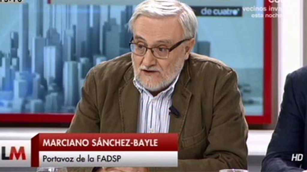 Marciano Sánchez-Bayle, portavoz de FADSP: "Ana Mato no sabe de sanidad"