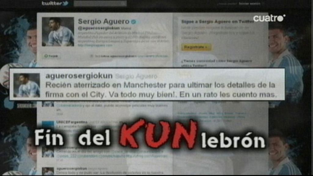 Agüero firmará con el City en las próximas horas