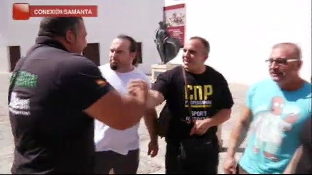 La competición de los strongmen