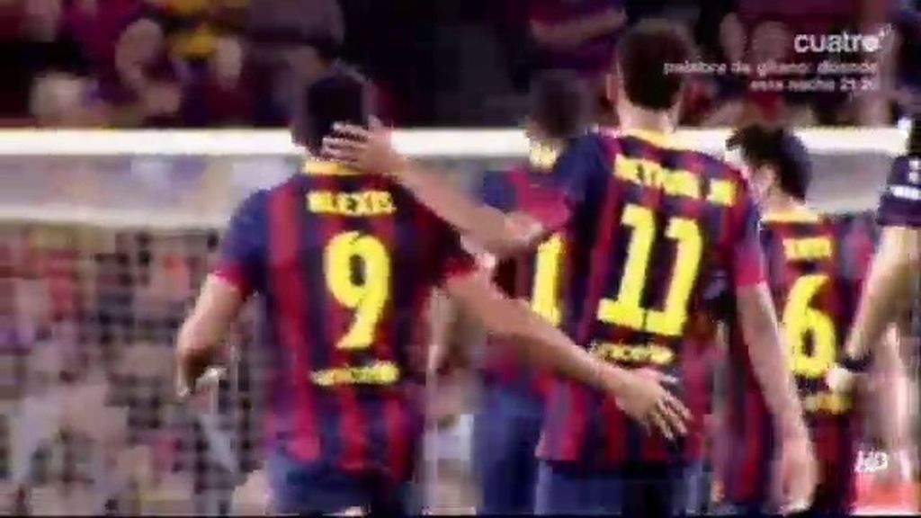 Alexis, el jugador ‘gol’ del Camp Nou