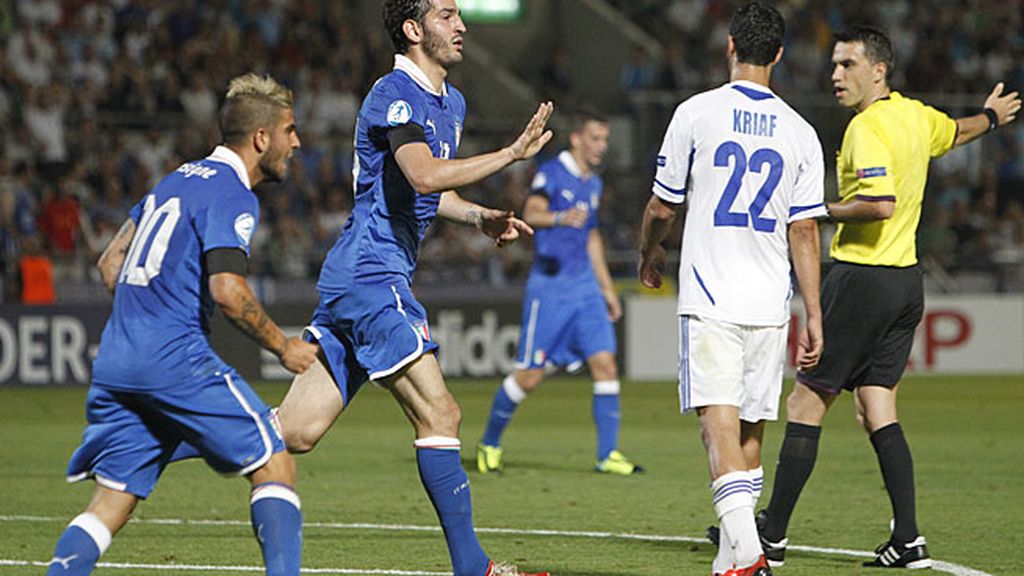 Italia golea a Israel y ya está en semifinales